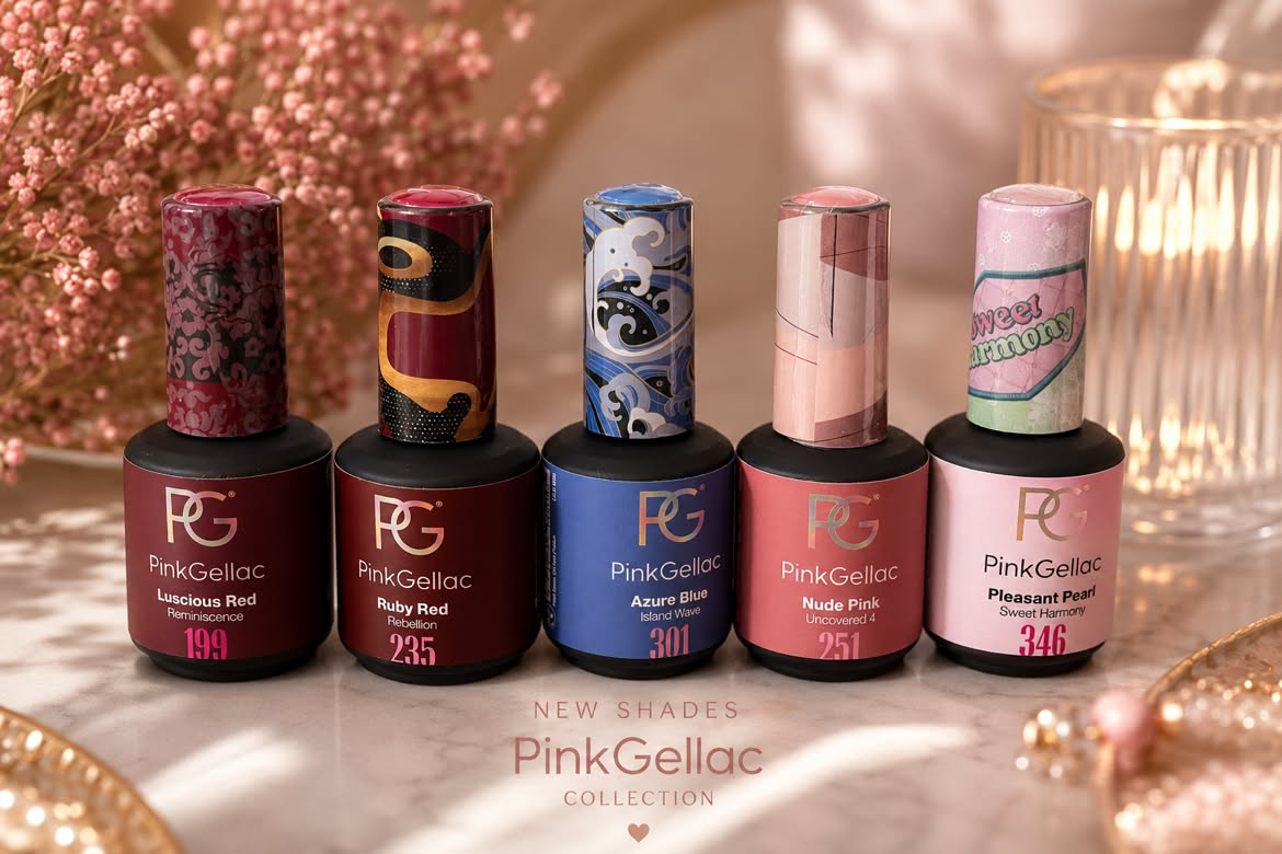 PinkGellac nagellak collectie — nieuwe tinten